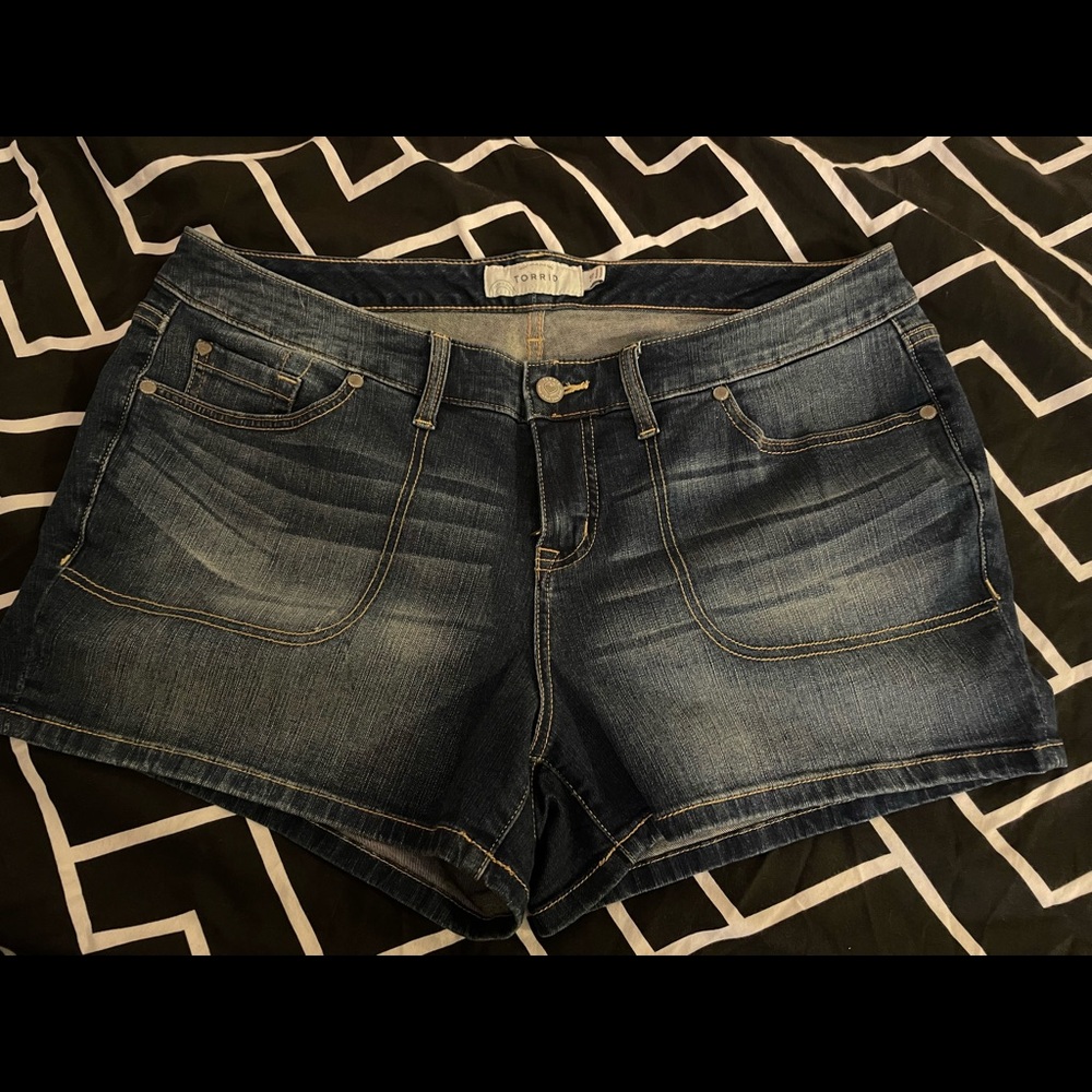 Torrid denim jean shorts